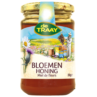 De Traay Miel de Fleurs Bio - 350g