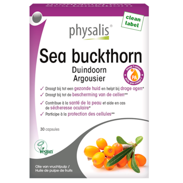 Physalis Sea Buckthorn Duindoorn - 30 capsules image 1