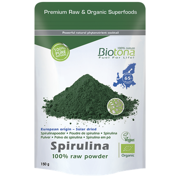 Reviews over Biotona Spirulina Poeder 100% Raw BIO - 150g