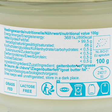 Ghee Easy Geiten Ghee Bio- 100g image 2