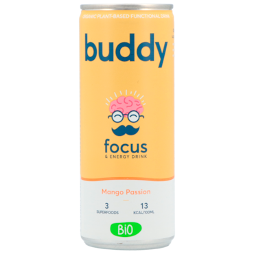 Buddy Boisson Énergétique 'Focus' Mangue Passion - 250ml image 1