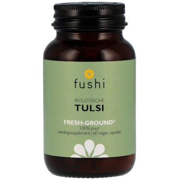 Fushi Organic Tulsi (Holy Basil) - 60 capsules image 1