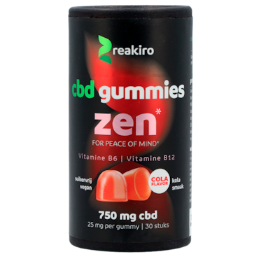 Reakiro CBD Gummies Zen - 30 Gummies