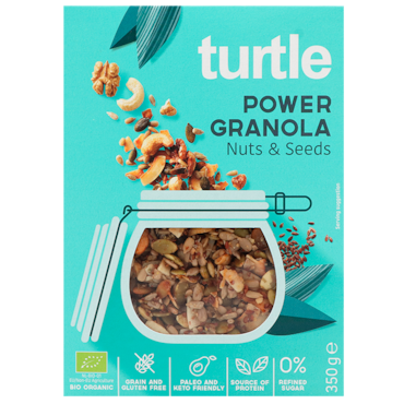 Turtle Power Granola Noten & Zaden Bio - 350g image 1