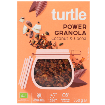 Turtle Power Granola Kokos & Cacao Bio - 350g image 1