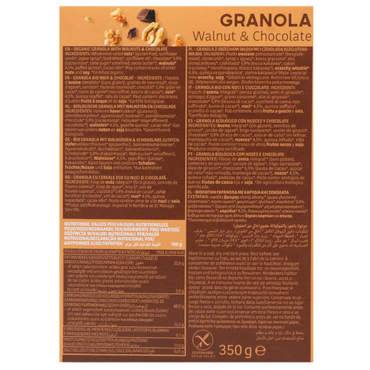 Turtle Granola Walnoot & Chocolade Bio - 350g image 2