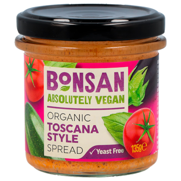 Bonsan Vegan Organic Toscana Style Spread - 135g image 1