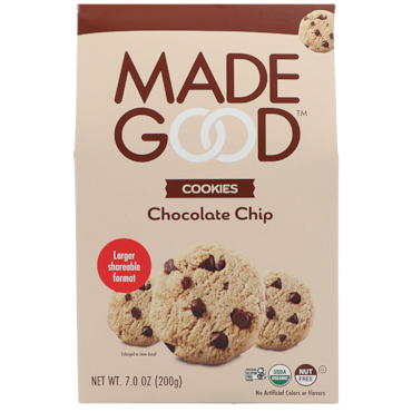 MadeGood Biscuits aux Pépites de Chocolat - 200g