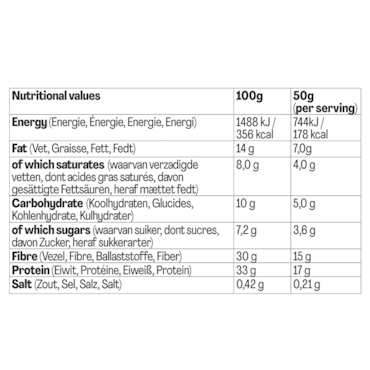 KRIKET Proteïnebar Zwarte Bes & Pure Chocolade - 50g image 2