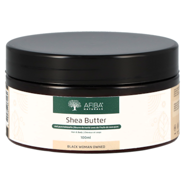 Afiba Naturals Shea Butter Kokosolie - 100ml image 1