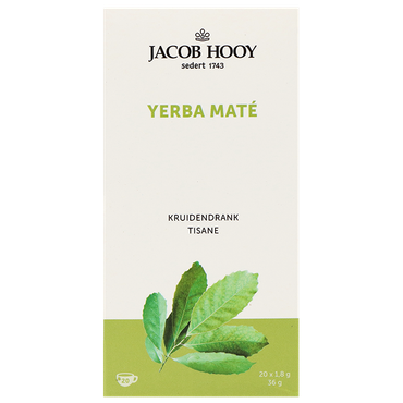 Reviews over Jacob Hooy Yerba Maté - 20 zakjes