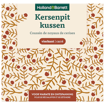 Holland & Barrett Kersenpitkussen Vierkant - 27cm x 27cm image 1