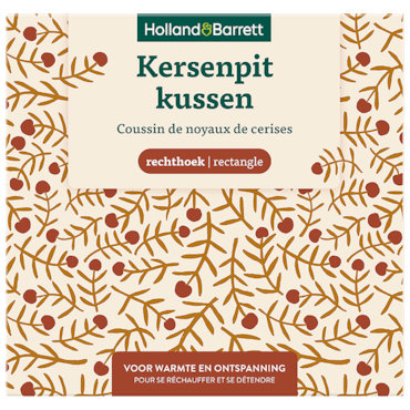 Holland & Barrett Kersenpitkussen Langwerpig - 17cm x 36cm image 1