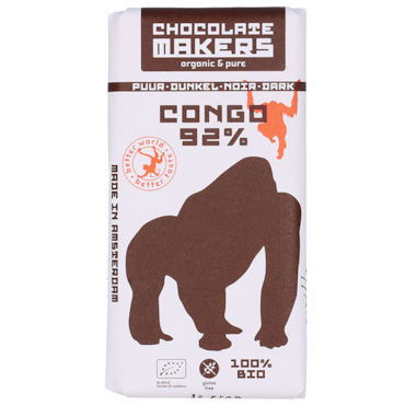 Chocolatemakers Puur Congo 92% - 80g image 1
