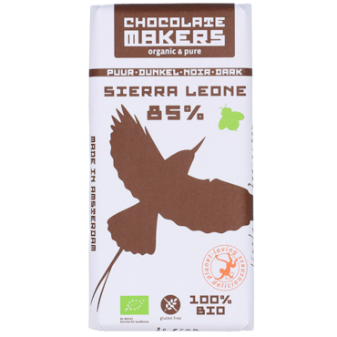 Chocolatemakers Puur Sierra Leone 85% - 80g image 1