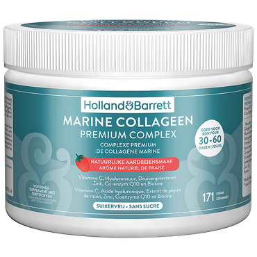 Reviews over Holland & Barrett Marine Collageen Premium Complex Aardbei - 171g