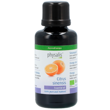 Physalis Essentiële Olie Sinaasappel Bio - 30ml image 2