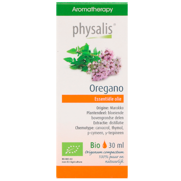 Physalis Essentiële Olie Oregano Bio - 30ml image 1