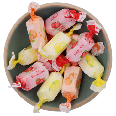 Delicious Suikervrije Fruit Toffees - 100g image 3