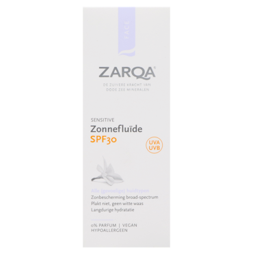 Zarqa Zonnefluide Face SPF30 - 50ml image 1