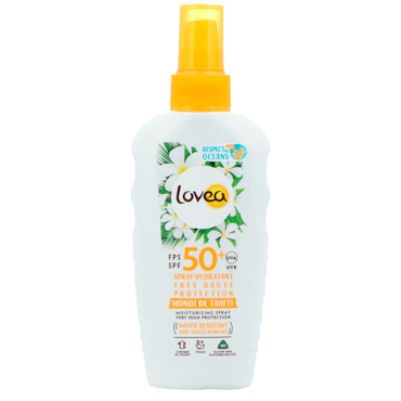 Lovea Spray Hydratant Monoï de Tahiti SPF50+ - 150ml image 1