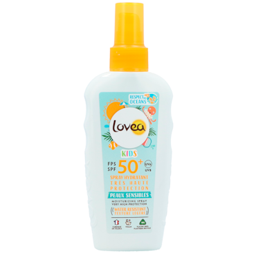 Lovea Kids Spray Hydratant Peaux Sensibles SPF50+ - 150ml image 1