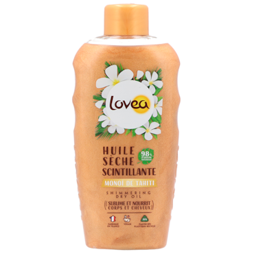 Lovea Huile Sèche Scintillante Monoï de Tahiti - 150ml image 1