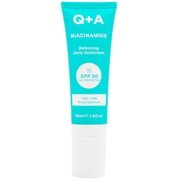 Q+A Niacinamide Balancing Facial Sunscreen SPF50 - 50ml image 2