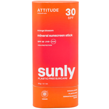 Attitude Sunly Sunscreen Stick Orange Blossom 30 SPF - 60g image 1