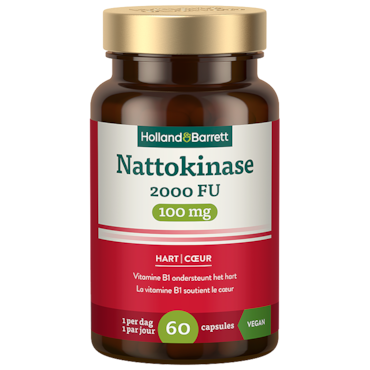 Holland & Barrett Nattokinase 2000FU 100mg - 60 capsules image 1