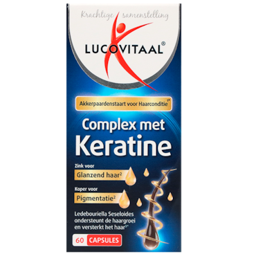 Lucovitaal Complex met Keratine - 60 capsules image 1