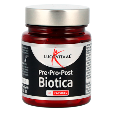 Lucovitaal Pre Pro Post Biotica - 30 capsules image 2