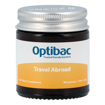 Optibac Travel Abroad – 20 capsules image 2