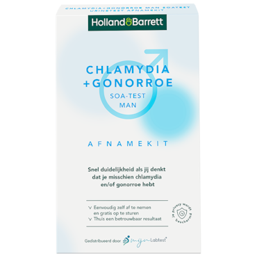 Holland & Barrett Chlamydia + Gonorroe Soa-Test Man Urinetest Afnamekit - 1 stuk image 1