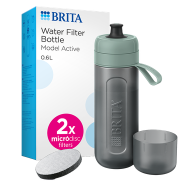 Reviews over Brita Waterfilterfles Active Donkergroen incl. 2 filters - 600ml