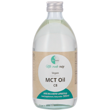 Go-Keto MCT-Olie Pure C8 – 500 ml image 1