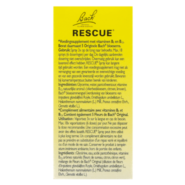 Bach Rescue Spray Zonder Alcohol - 7ml image 3