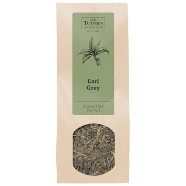 De Tuinen Groene Thee Earl Grey - 100g image 1