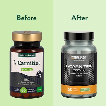 Precision Engineered L-Carnitine 500mg - 60 comprimés image 4