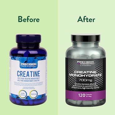 Precision Engineered Créatine Monohydrate 700mg - 120 capsules image 3