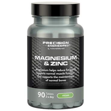 Precision Engineered Magnésium & Zinc Vegan - 90 comprimés image 1