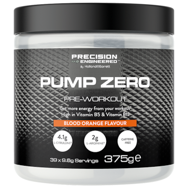 Precision Engineered Pump Zero Pré-Entraînement Orange Sanguine - 375g image 1