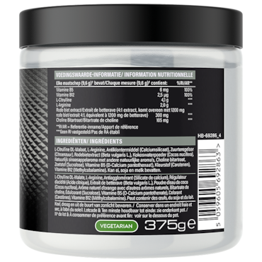 Precision Engineered Pump Zero Pre-Workout Bloedsinaasappelsmaak - 375g image 2