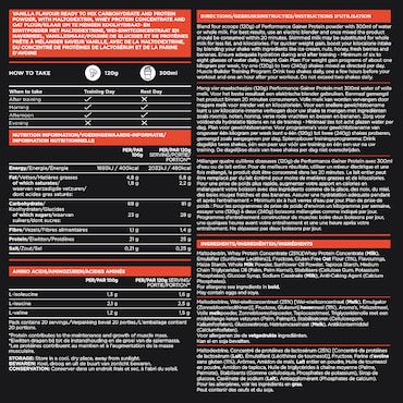 Precision Engineered Gainer Protein Vanille - 2,4kg image 2