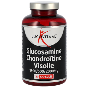 Lucovitaal Glucosamine Chondroïtine Visolie - 120 capsules image 1