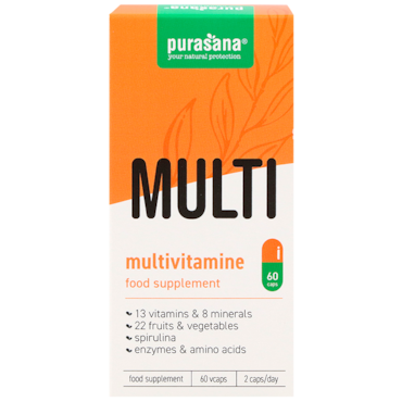 Purasana Multi Multivitamine - 60 capsules image 1