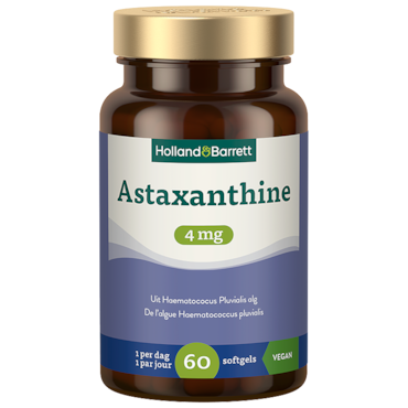 Holland & Barrett Astaxanthine 4mg - 60 softgels image 1