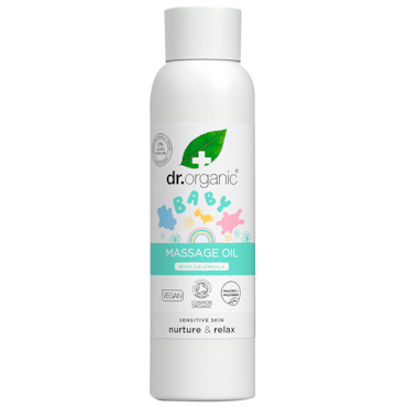 Dr. Organic Huile de Massage Bébé au Calendula - 150ml image 1