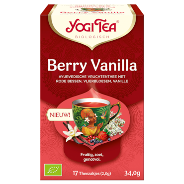 Yogi Tea Berry Vanilla - 17 theezakjes