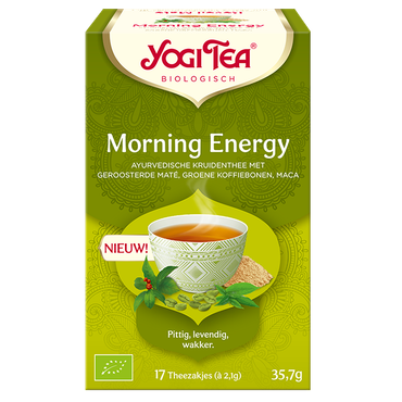Reviews over Yogi Tea Morning Energy - 17 theezakjes